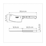 CUCHILLO 20,5 CM. CHURRASCO TOMAHAWK POLYWOOD