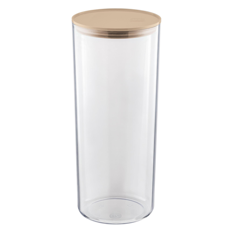 ORGANIZADOR C/TAPA CAPUCCINO HERMETICA 2,5L TRANSP.