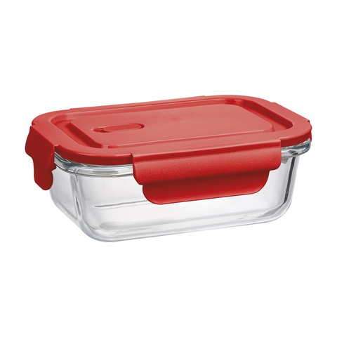 BOWL DE VIDRIO BOROSILCATO 0.68LTS T/ROJA