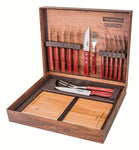 KIT ASADO 15 PZA POLYWOOD