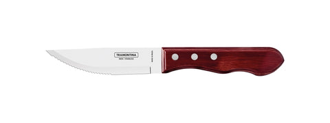 CUCHILLO JUMBO POLYWOOD ROJO