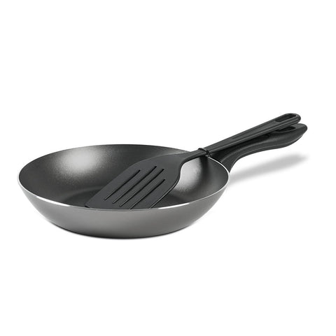 SARTEN DE TEFLON 20 CM CON ESPATULA CHILLI PRATA