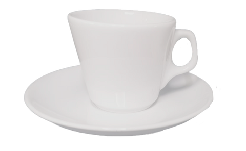 TAZA CON PLATILLO P/TE CAPUCCINO 200ML