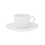 TAZA C/PLATILLO P/CAFÉ 60ML COUP WHITE