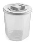 POTE C/TAPA ROSCAVISION 7,6L BLANCO TRANSLUCIDO